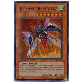 YuGiOh The Lost Millennium Super Rare Ultimate Insect LV7 TLM-EN010