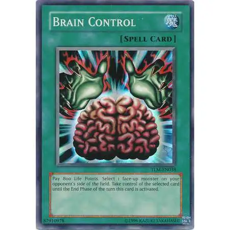 YuGiOh The Lost Millennium Super Rare Brain Control TLM-EN038