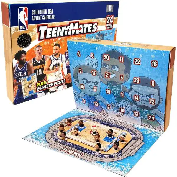 NBA TeenyMates Basketball Series 10 Advent Calendar
