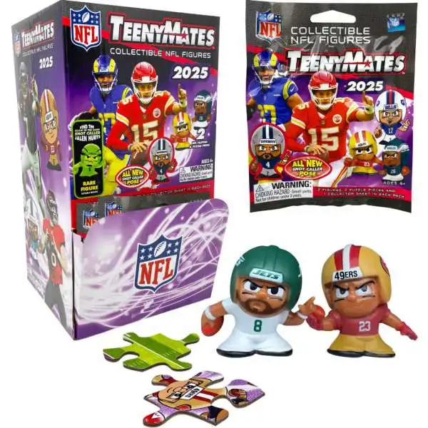 2025 Teenymates Nfl Collectible Advent Calendar Series 12