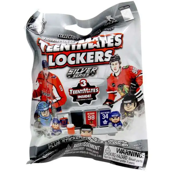 NHL TeenyMates Hockey Series 12 LOCKER Room Set