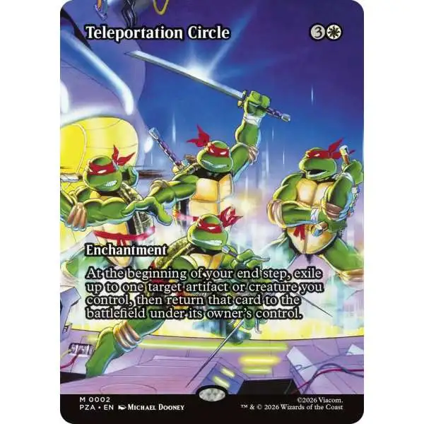 MtG Trading Card Game Teenage Mutant Ninja Turtles Rare Teleportation Circle #2