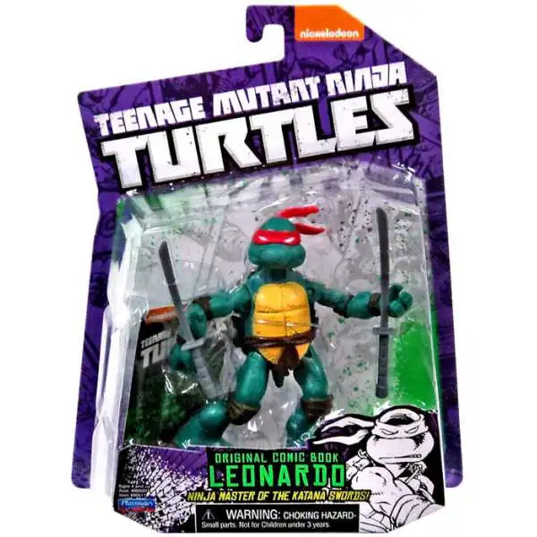 Teenage Mutant Ninja Turtles Nickelodeon Leonardo 4 Action Figure ...