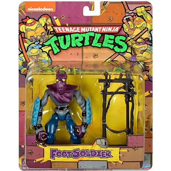 Teenage Mutant Ninja Turtles Classic Cohorts Foot Soldier Action Figure