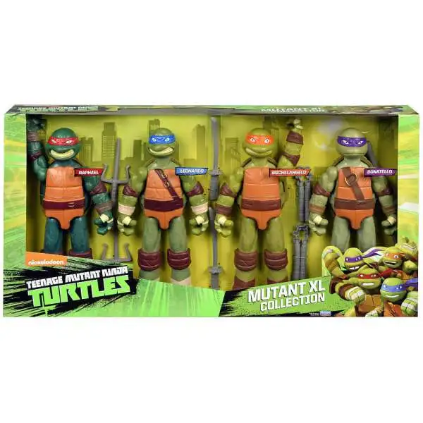 Teenage Mutant Ninja Turtles Nickelodeon Mutant XL Collection Exclusive Action Figure 4-Pack