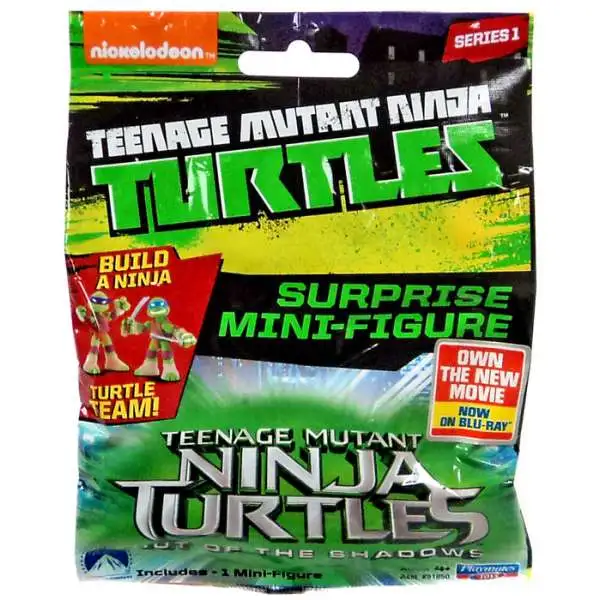 Teenage Mutant Ninja Turtles Out of the Shadows Series 1 Mini Figure 2-Inch Mystery Pack