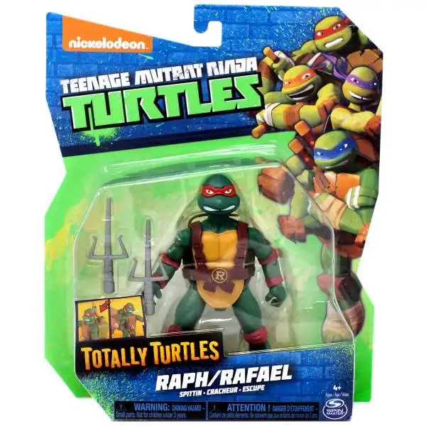 Teenage Mutant Ninja Turtles Nickelodeon Totally Turtles Raph Action Figure [Spitten]