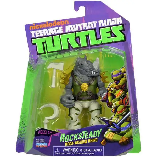 Teenage Mutant Ninja Turtles Nickelodeon Rocksteady Action Figure [Camo Pants]