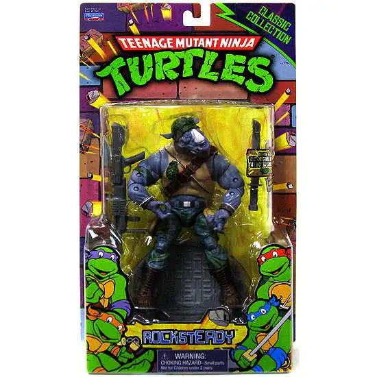 Teenage Mutant Ninja Turtles Classics Series Rocksteady Action Figure