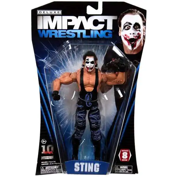 TNA Wrestling Deluxe Impact Series 8 Joker Sting Action Figure