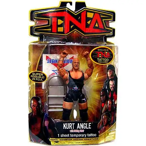 TNA Wrestling Series 8 Kurt Angle Action Figure
