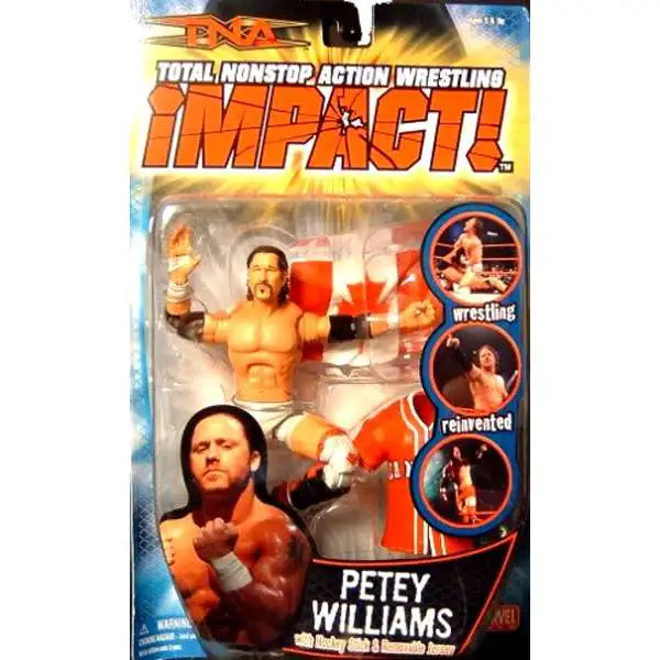 TNA Wrestling Impact Series 4 Petey Williams Action Figure