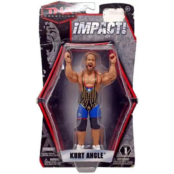 TNA Wrestling Impact Series 1 Kurt Angle Action Figure [Damaged Package]