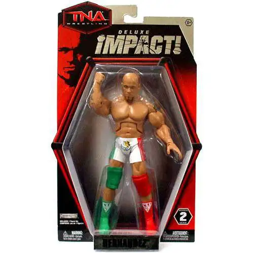 TNA Wrestling Deluxe Impact Series 2 Hernandez Action Figure
