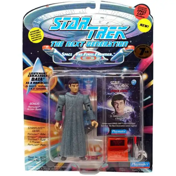 Star Trek: The Next Generation Lieutenant Commander Data as a Romulan Action Figure