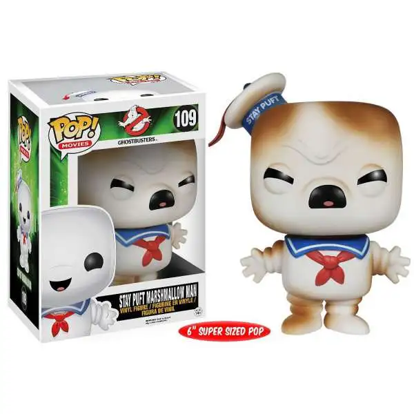 Funko Ghostbusters POP! Movies Toasted Stay Puft Marshmallow Man 6-Inch Vinyl Figure #109 [Super-Sized]