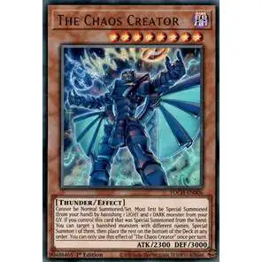 YuGiOh Toon Chaos Ultra Rare The Chaos Creator TOCH-EN006