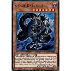YuGiOh Toon Chaos Ultra Rare Chaos Daedalus TOCH-EN007