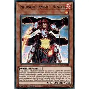 YuGiOh Toon Chaos Ultra Rare Infernoble Knight - Renaud TOCH-EN011