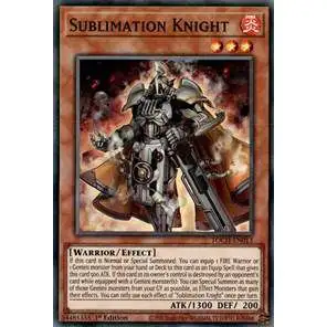 YuGiOh Toon Chaos Super Rare Sublimation Knight TOCH-EN013