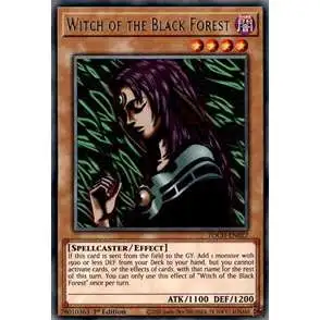 YuGiOh Toon Chaos Rare Witch of the Black Forest TOCH-EN027