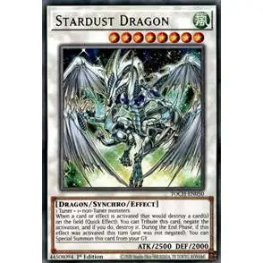 YuGiOh Toon Chaos Rare Stardust Dragon TOCH-EN050