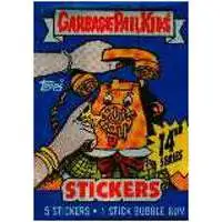 Garbage Pail Kids Topps Series 14 Trading Card Sticker Pack