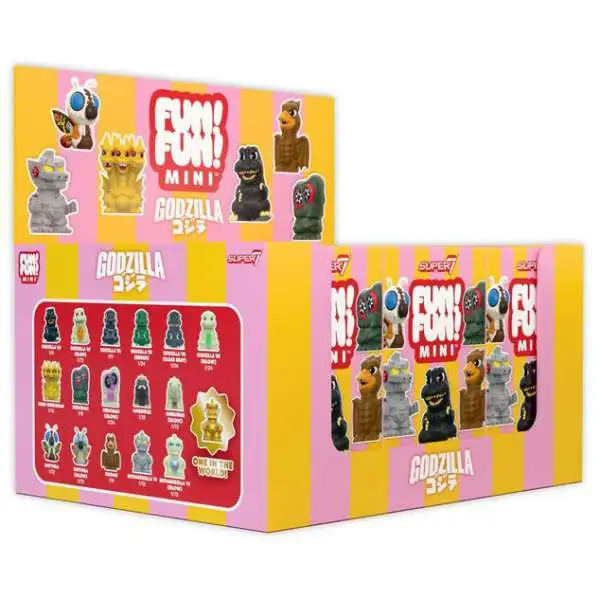 Godzilla TOHO Fun! Fun! Mini Wave 1 2.5-Inch Mystery Box [9 Packs] (Pre-Order ships March)