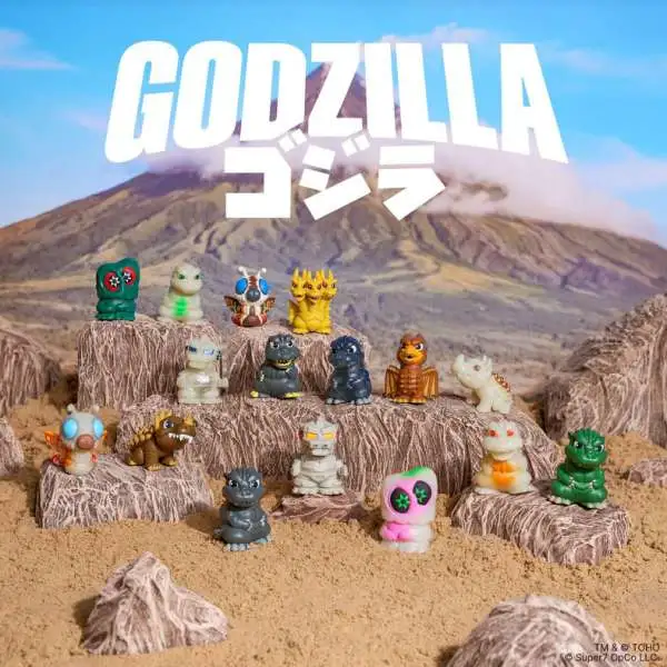 Godzilla TOHO Fun! Fun! Mini Wave 1 2.5-Inch Mystery Pack [1 RANDOM Figure] (Pre-Order ships March)