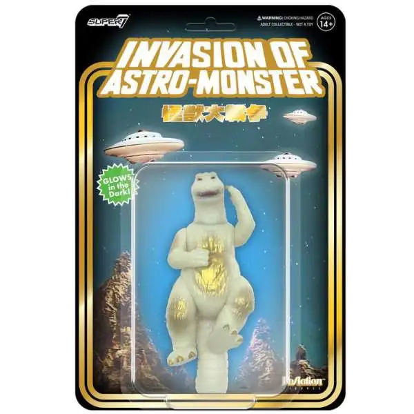 ReAction TOHO Godzilla '65 Action Figure [Glow-in-the-Dark, Victory Celebration]