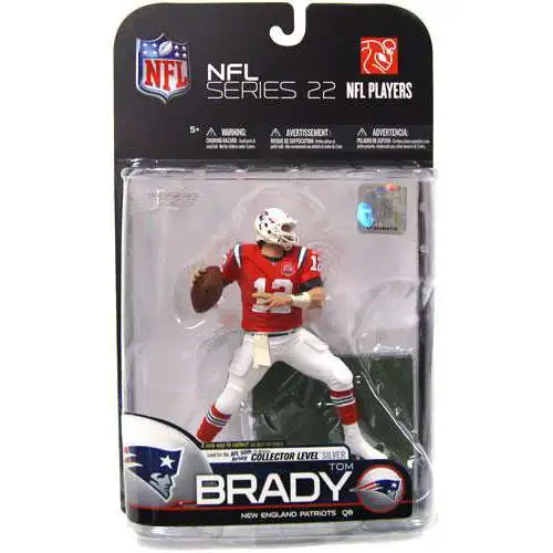 McFarlane Toys NFL New England Patriots Sports Picks Football Series 22 Tom Brady Action Figure [Red AFL Jersey]