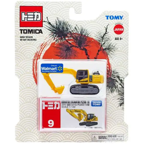 Tomica Komatsu Excavator PC200-10 Exclusive Diecast Car