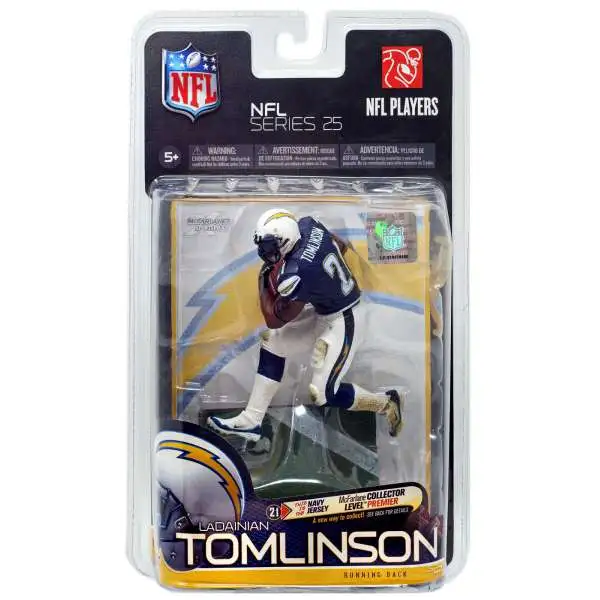 McFarlane Toys NFL San Diego Chargers Sports Picks Football Series 25 LaDainian Tomlinson Action Figure [Blue Jersey]