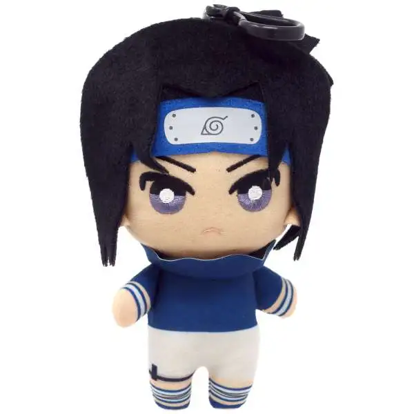 Naruto Shippuden Tomonui Plush Series 1 Sasuke Uchiha 6-Inch Plush Hanger