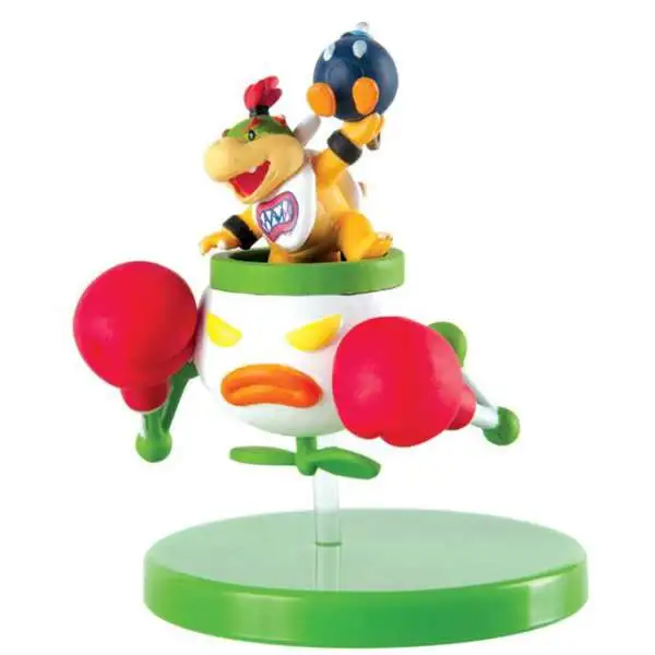Super Mario Bowser Jr. Action Figure with Bob-Omb