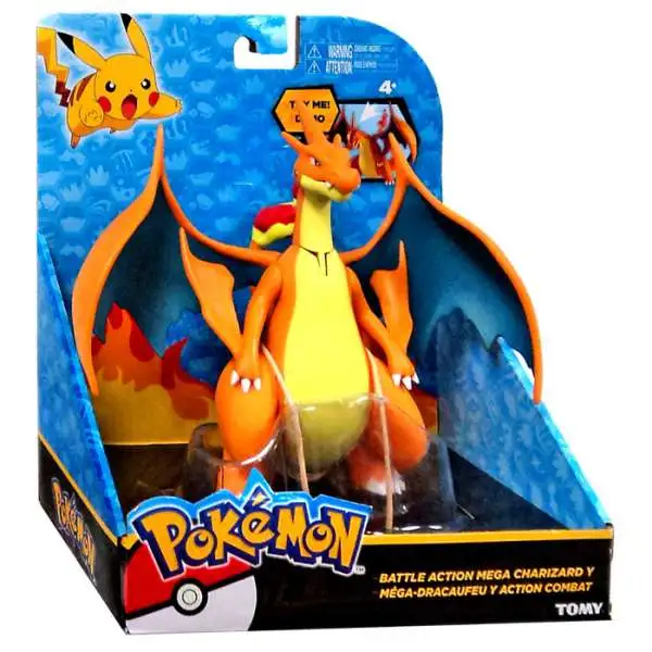 Pokemon Battle Action Mega Charizard Y 6-Inch Large Figure