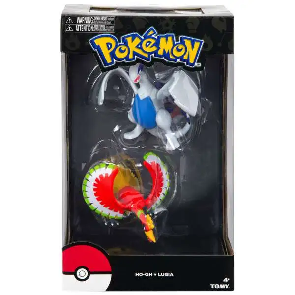 Pokemon Ho-Oh & Lugia 4-Inch Figure 2-Pack [Damaged Package]