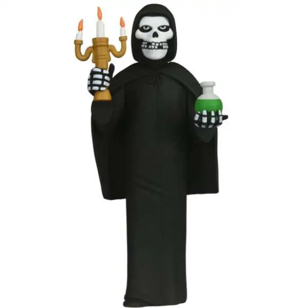 NECA Misfits Toony Terrors Series 9 The Fiend Action Figure [Black Robe, with Candalabra & Potion Bottle]