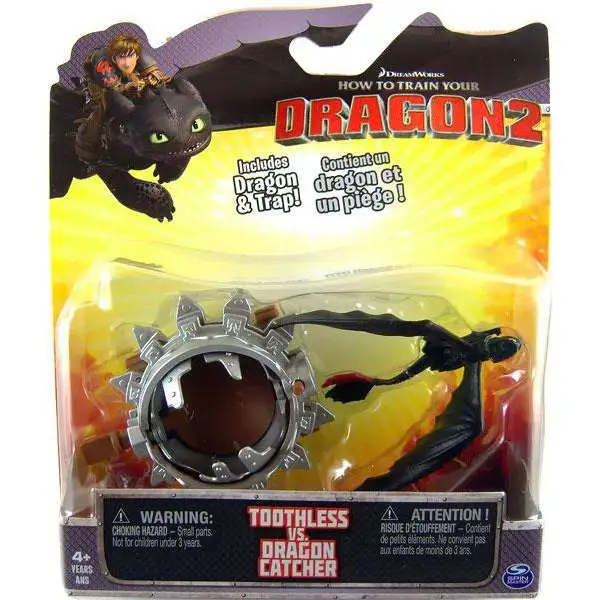 How to Train Your Dragon 2 Toothless vs. Dragon Catcher Action Figure 2-Pack