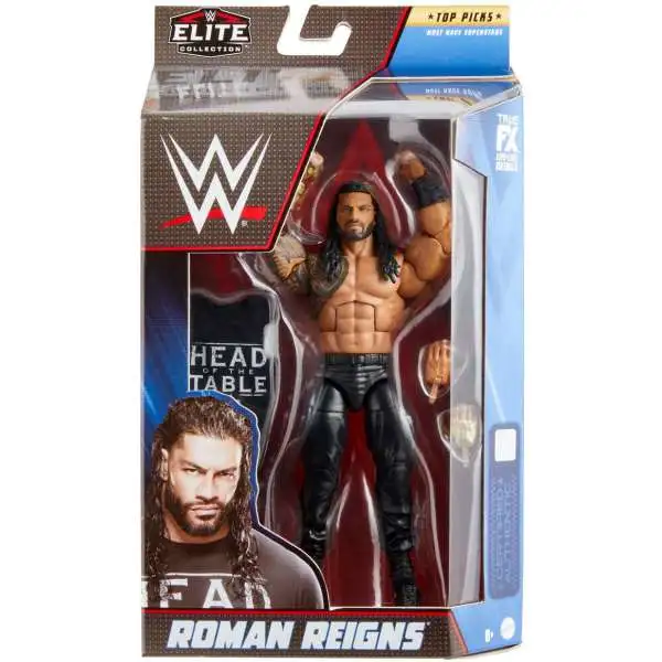 WWE Wrestling Elite Top Picks 2022 Roman Reigns Action Figure [Damaged Package]