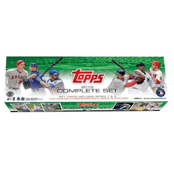 MLB Topps 2012 Series 1 & 2 Baseball Trading Card HOBBY Set [661 Cards + Pack of Parallel Cards]