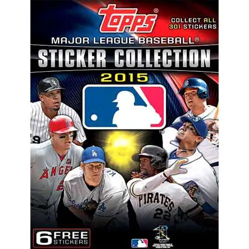 MLB Topps 2015 Baseball Sticker Collection Album