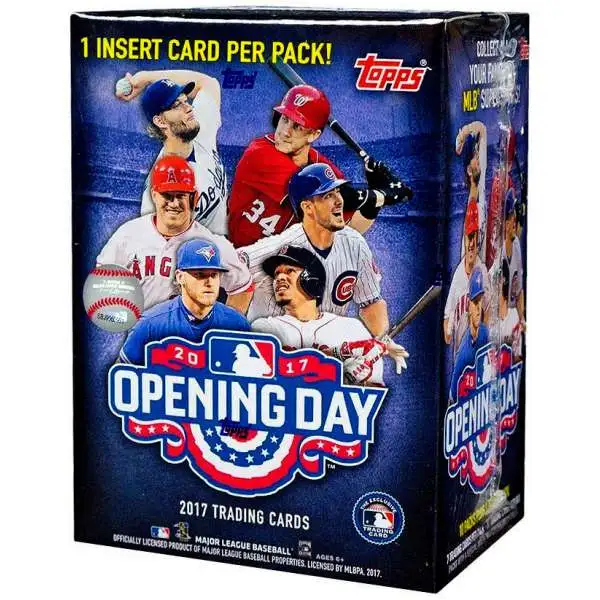 MLB Topps 2017 Opening Day Baseball Trading Card BLASTER Box [11 Packs]