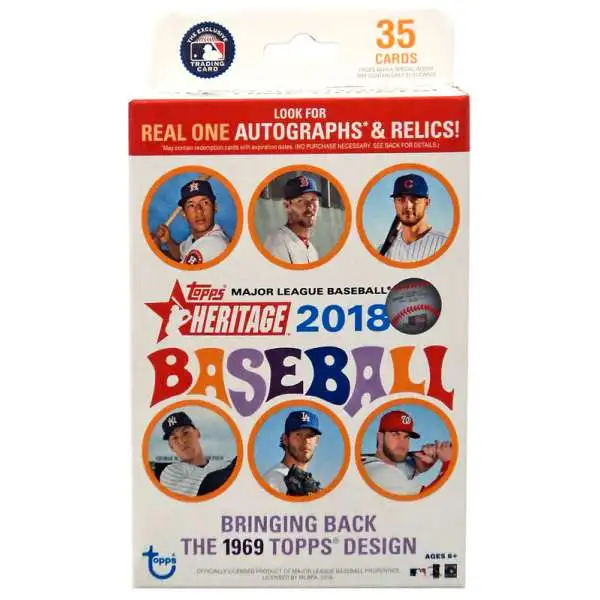 2018 Topps Heritage High Number Baseball Value Box Trading Cards 