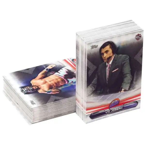 WWE Wrestling Topps 2019 RAW Trading Card Set
