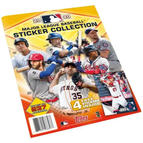 MLB Topps 2020 Baseball Sticker Collection Album
