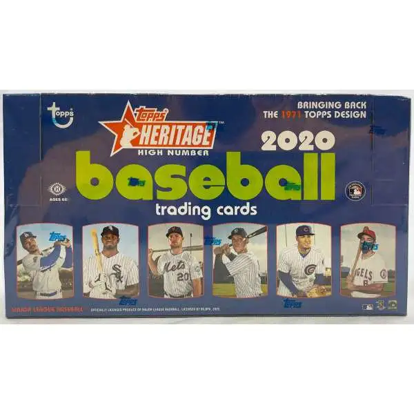 MLB Topps 2022 Heritage Baseball High Number Trading Card HOBBY Box 24