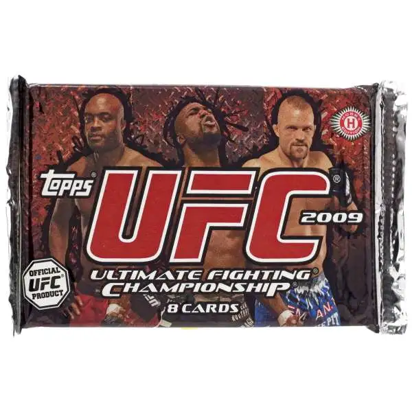 UFC Topps 2009 Round 2 Trading Card HOBBY Pack [8 Cards]