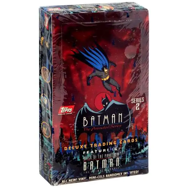 DC Batman The Animated Series Series 2 Animated Trading Cards Trading Card Box