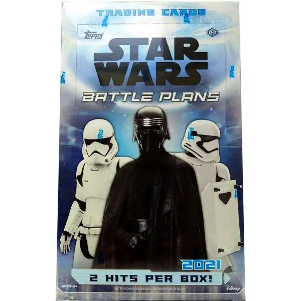 Star Wars Topps 2021 Battle Plans Trading Card Box [24 Packs, 2 Hits Per Box]